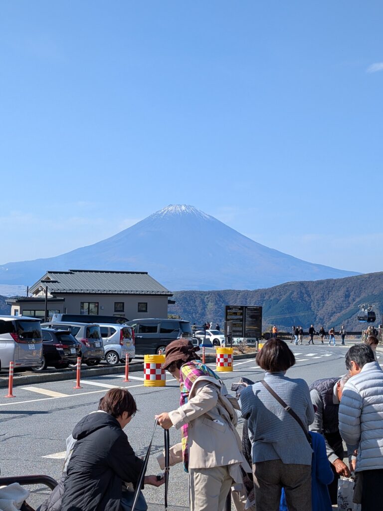 Mt.Fuji in the distance